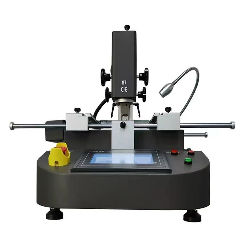 Infrared Bga Rework Station - 熱風溶接装置、SMT赤外線はんだ付け修理ツール、3つの温度設定エリア、タッチスクリーン、S7 BGAリワークステーション、ICチップ