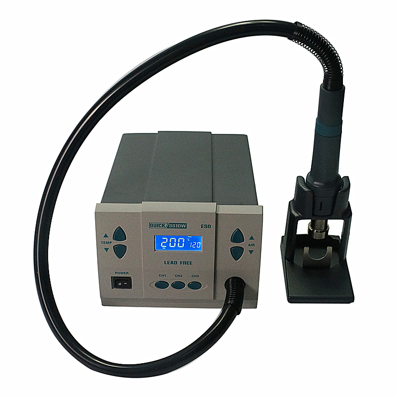 熱風リワークステーションはんだ付けステーション QUICK  - Hot Air Rework Station 861Dw のレビューと価格
