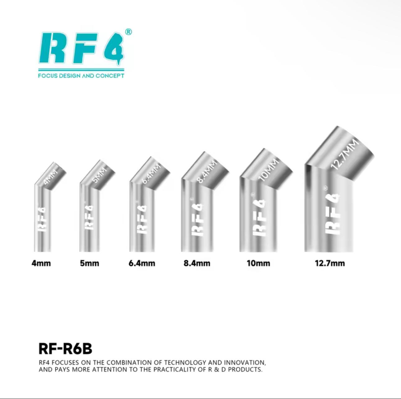 RF4 RF-R6A/B 6-in-1 斜めノズルセット。8 - Hot Air Rework Station 861Dw のレビューと価格