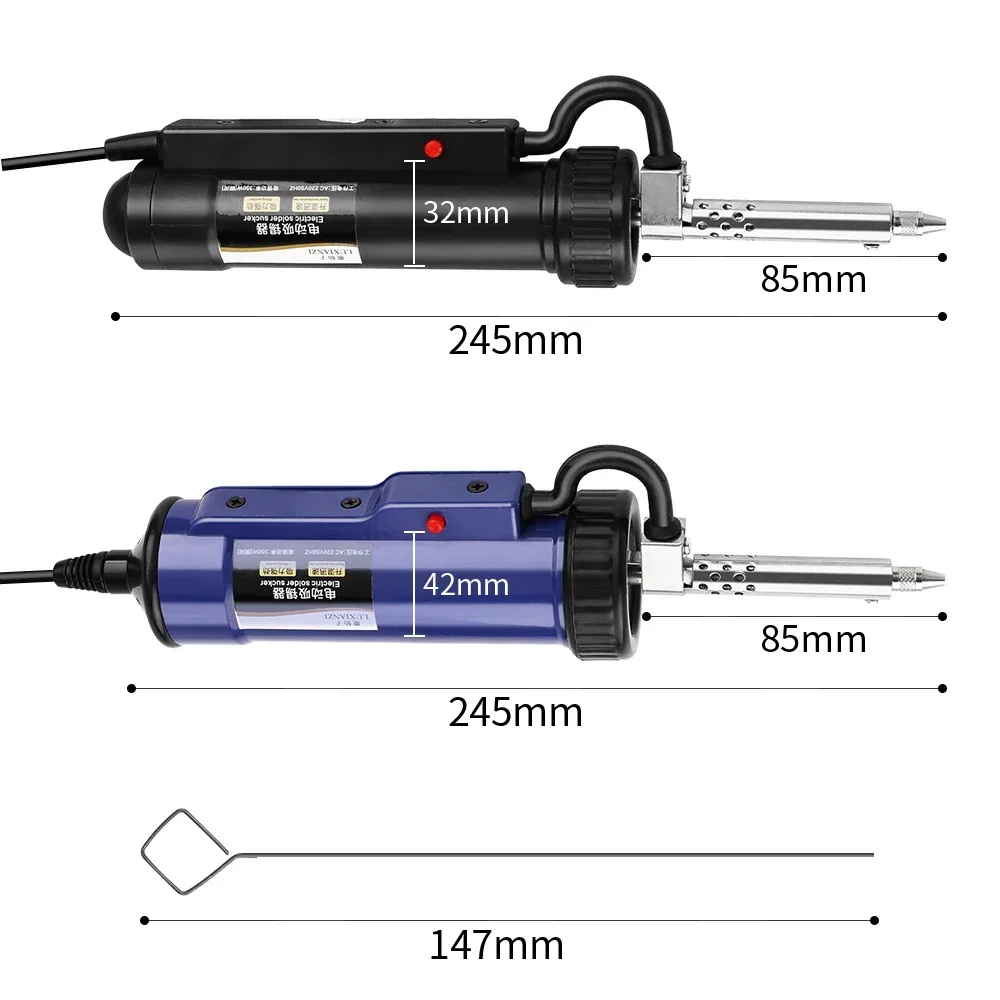 LUXIANZI 40 ワットはんだ除去機 2IN1 電気は - Desoldering Pump Electric Vacuum Station のレビューと価格