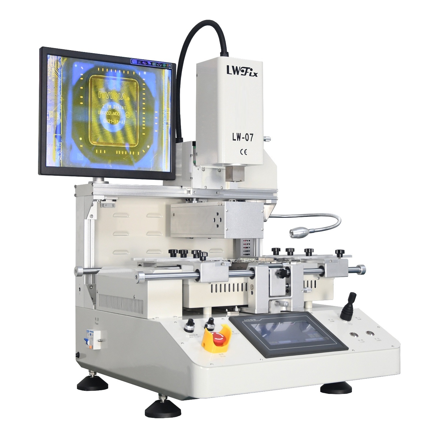 赤外線BGAリワークステーション LW-07。3ゾーンのホッ - Infrared Bga Rework Station のレビューと価格